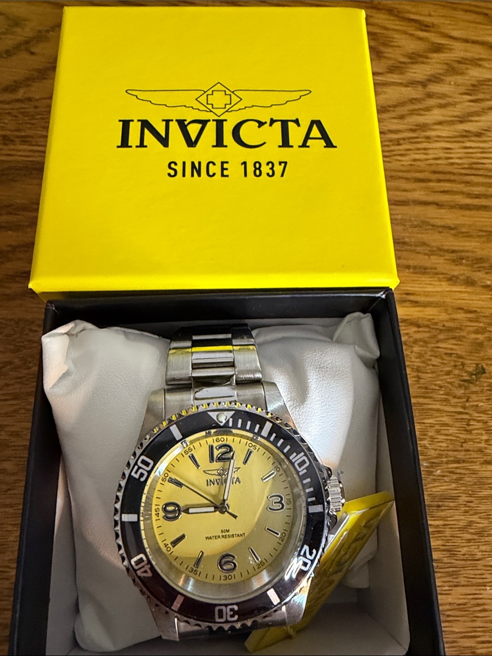 Title:NWT Invicta Specialty Rowan Men's Watch 40mm Yellow Dial (49345)